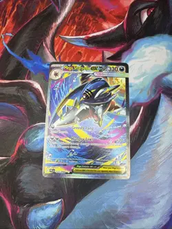 Pokemon TCG Mega Sharpedo EX Full Art Holo 127/094 Rare Card - Image 1