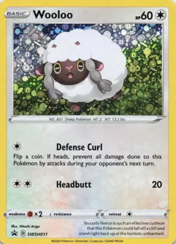 Wooloo - (General Mills) Promo Holo Miscellaneous Cards & Products SWSH011 NM - Image 1