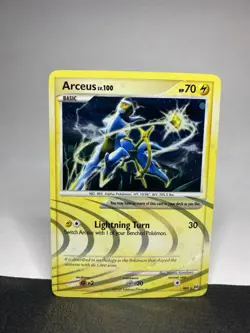Pokemon TCG Arceus Holo Rare Card #AR6 Near Mint Condition - Image 1
