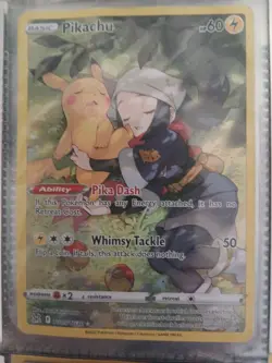 Pokemon TCG Pikachu Lost Origin Trainer Gallery Tg05/Tg30 Holo Ultra Rare - Image 1
