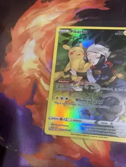Pokemon TCG Pikachu Lost Origin Trainer Gallery Tg05/Tg30 Holo Ultra Rare NM - Image 2