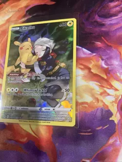 Pokemon TCG Pikachu Lost Origin Trainer Gallery Tg05/Tg30 Holo Ultra Rare NM - Image 3