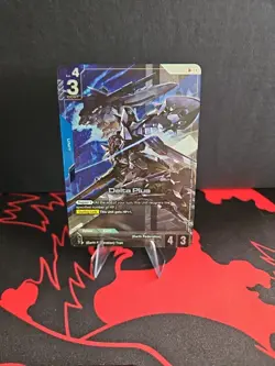 Delta Plus Alternate Art Foil - GD01-006 R+ NM - Gundam TCG Card Game - Image 1