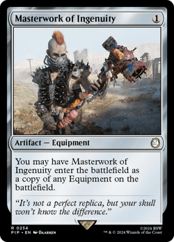 Masterwork of Ingenuity [Fallout] Magic MTG - Image 1