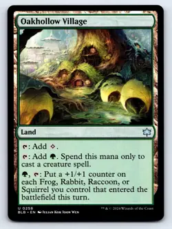 Oakhollow Village U Bloomburrow 258 LP - Image 1
