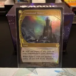 MTG x1 Command Tower (Future Sight) Mystery Booster 2 Foil NM - Image 1