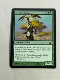 MTG FOIL Elvish Champion 8th Edition Magic the Gathering - Image 1