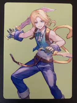 Zidane, Tantalus Thief MTG Final Fantasy 49/53 Art Card NM - Image 1