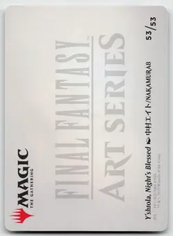 Y'shtola, Night's Blessed Art Card () S Foil Art Series: FINAL FANTASY 53 NM - Image 2