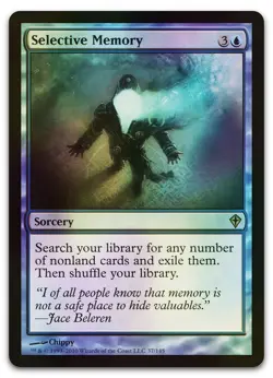 Selective Memory #37 (Foil) (NM) Worldwake WWK Magic MTG - Image 1