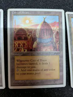 Magic the Gathering City Of Brass Chronicles MTG Vintage 1995 - Image 2