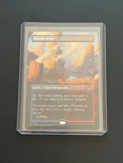 Steam Vents Lorwyn Eclipsed Shock Land MTG Non-Foil Near Mint - Image 1