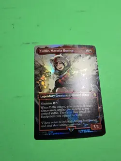 Yuffie, Materia Hunter (Borderless) (Chocobo Track Foil) Final Fantasy Foil - Image 1