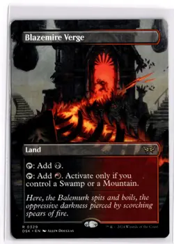 Blazemire Verge | [DSK] | 329 | LP x1 MTG Magic: the Gathering - Image 1