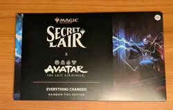 Secret Lair x Avatar the Last Airbender Everything Changed mtg FOIL SEALED - Image 1