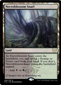 Necroblossom Snarl R Strixhaven: School of Mages 269 NM - Image 1