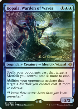 MTG Kopala, Warden of Waves Prerelease Foil ** Ixalan Promos ** English (NM) - Image 1