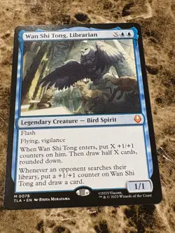 WAN-SHI TONG, LIBRARIAN Magic MTG Avatar - Image 1