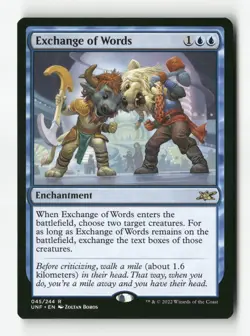 Exchange of Words - Unfinity - #45 - Non-Foil - NM - MTG - Image 1
