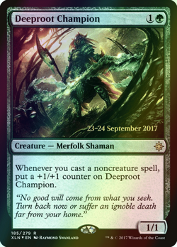 MTG Deeproot Champion Prerelease Foil ** Ixalan Promos ** English (NM) - Image 1
