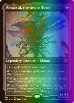 MTG Emrakul, the Aeons Torn (413/686) Double Masters 2022 LP FOIL - Image 1