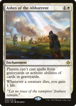 MTG Ashes of the Abhorrent ** Ixalan ** English (NM) - Image 1