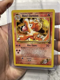 Pokemon Blaine's Charmeleon - 31/132 - Gym Challenge - Pokemon Vintage TCG LP+ - Image 1