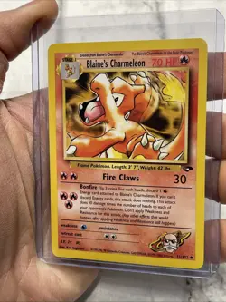 Pokemon Blaine's Charmeleon - 31/132 - Gym Challenge - Pokemon Vintage TCG LP+ - Image 2