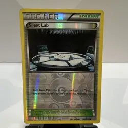 Pokemon Silent Lab 140/160 XY-Primal Clash Uncommon Reverse Holo Stadium 2015 - Image 1