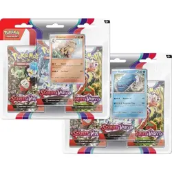 Pokemon TCG: Scarlet & Violet 3-PK Booster Blister Pk (1 Supplied) FAST SHIPPING - Image 1