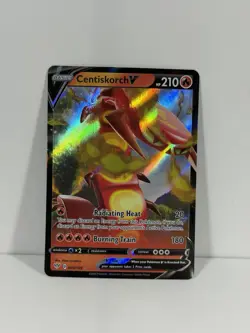 Centiskorch V 33/189 Full Art Holo Ultra Rare - Darkness Ablaze Pokemon TCG - Image 1