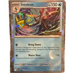 Pokemon Inteleon MEP 002 Mega Evolution Build-n-Battle Prerelease Promo - Image 1