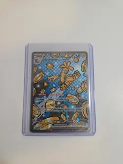 Pokemon TCG Gholdengo EX 164/131 Holo Secret Rare Full Art Prismatic Evolutions - Image 2
