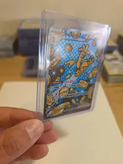 Pokemon TCG Gholdengo EX 164/131 Holo Secret Rare Full Art Prismatic Evolutions - Image 5