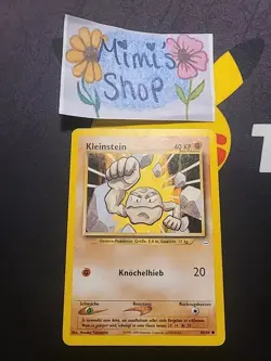 Pokemon TCG Geodude 44/64 Common (Neo Revelation) German Kleinstein - Image 1