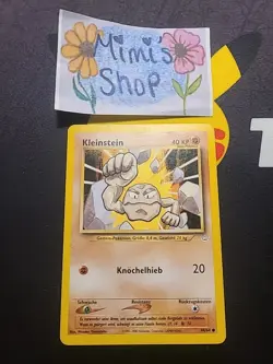 Pokemon TCG Geodude 44/64 Common (Neo Revelation) German Kleinstein - Image 2