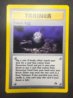 Fossil Egg 72/75 | Neo Discovery | Pokemon Card | NM - Image 1