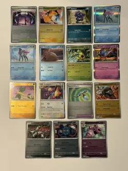 Pokemon TCG Lot Of 15 Holo And Reverse Holo Phantasmal Flames Cards! - Image 1