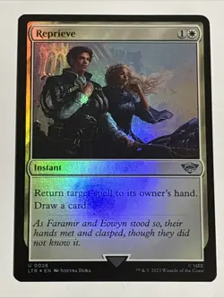 MTG Lord of the Rings Reprieve Foil 0026 NM - Image 1