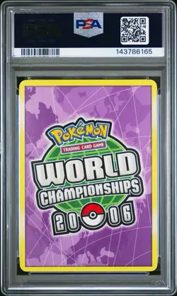 Pokemon Latias Star 105/107 Gold Star Promo World Championship PSA 7 2006 - Image 2