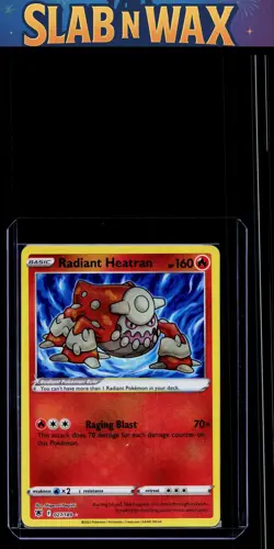 Pokemon tcg SWSH10: Astral Radiance Radiant Heatran #027/189 - Image 1