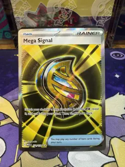 Pokemon TCG Mega Signal Ultra Rare Card 171/132 Mega Evolution - Image 1
