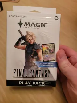 Magic The Gathering Final Fantasy Play Pack with Promo Sealed - Image 2