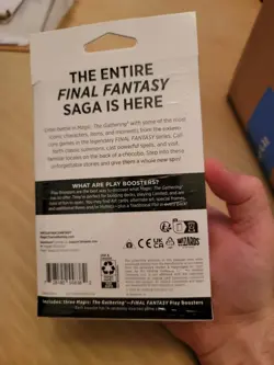Magic The Gathering Final Fantasy Play Pack with Promo Sealed - Image 4