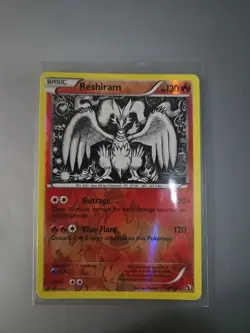 Reshiram 28/113 2013 B&W Legendary Treasures NM POKEMON Reverse Holo - Image 1