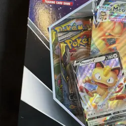 Pokemon TCG Meowth VMAX Special International Collection Box - Sealed 820650804120 - Image 3