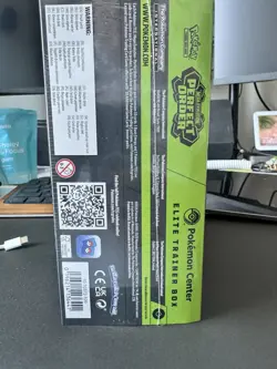 Pokemon Perfect Order Pokemon Center Elite Trainer Box ETB Sealed - Image 3