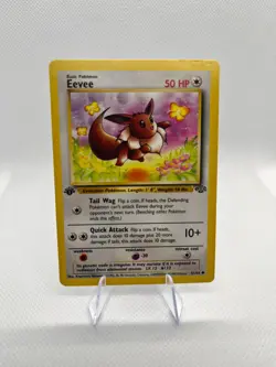 Pokemon Jungle 1st Edition Eevee 51/64 Regular - Image 1
