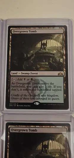 Qty 4 Overgrown Tomb - MTG - NM-Guilds of Ravnica - Image 4