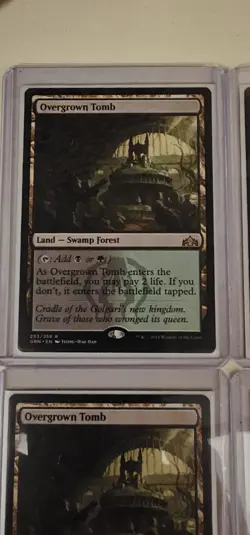 Qty 4 Overgrown Tomb - MTG - NM-Guilds of Ravnica - Image 5